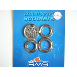   Rms - Kormánycsapágy Szett Aprilia Sr 50 93-96 / Sr Www 97-01 / Sr Street 03-12 / Sr Stealth 97-99 / Sr Ditech 00-04 / Gulliver 95-98 / Scarabeo 2T/4T 93-12 / Area 51 98-00 / Rally 95-03