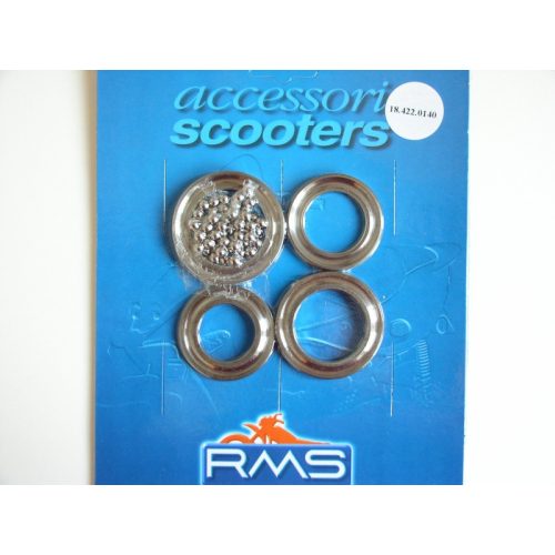 Rms - Kormánycsapágy Szett Aprilia Sr 50 93-96 / Sr Www 97-01 / Sr Street 03-12 / Sr Stealth 97-99 / Sr Ditech 00-04 / Gulliver 95-98 / Scarabeo 2T/4T 93-12 / Area 51 98-00 / Rally 95-03