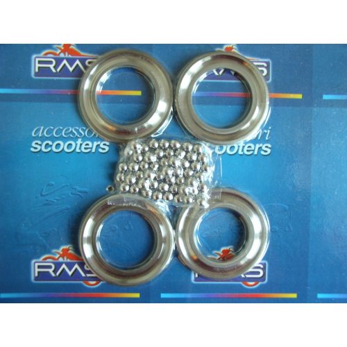 RMS - Kormánycsapágy szett Yamaha Neos 50 2T 02-11 / Neos 50 4T 09-11 / Jog-R 02-11 / Axis 95-96 /  Bws Naked 04-11 / Ciak 50 99-06 / F10 92-00 / F10 03-09 / MBK Booster 90-04 / Ovetto 02-04 