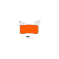   Motorkerékpár Fékbetét Aprilia Svx 450/550 Supermoto 06-11 / Husaberg Fs 450/650 C/E 06-08 / Ktm Smr 450 05-06 / Smr 525 05 / Db-2810 Mx-N (Szinter)  Ktm - Delta Braking