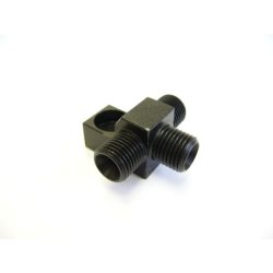 Fren-Tubo - Fékcső Osztó Fekete (Külsőmenetes)