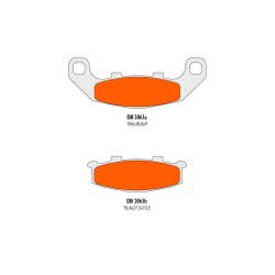   Motorkerékpár Fékbetét Kawasaki Ex 250 Ninja 88-05 / Gpx 250 87-95 / Zxr 250 91-95 / Gpx 400R 87 / Gpz 400 88 / Zr400 92-95 / Gpz 500 94-04 / Zr550 Zephyr 91-93 / Suzuki Rgv 250 91-96 / Db-2063 Rd-N3 (Szinter) - Delta Braking