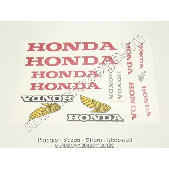 Honda Matrica Szett - A4 (210*297)