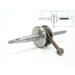   Rms - Főtengely Aprilia Amico -93 / Yamaha Bws 90-08 / Spy 95-98 / Slider 00-03 / Italjet Pista2 95-96