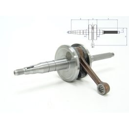   Rms - Főtengely Aprilia Amico -93 / Yamaha Bws 90-08 / Spy 95-98 / Slider 00-03 / Italjet Pista2 95-96
