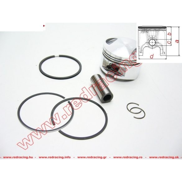 METEOR - DUGATTYÚ HONDA SH 125 4T 07-13 / DYLAN SES 125 4T 02-04  / PCX 125 4T 09-13 / FES 125 PANTHEON 03-05 / FES 125 S-WING 07-12 / NES 125 00-06 D.53,50mm