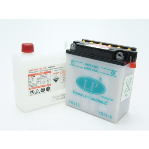 Lp - Akkumulátor Yb5L-B+Sav (12V-5Ah)