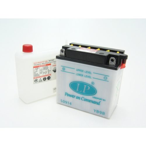 Lp - Akkumulátor Yb9-B+Sav (12V-9Ah)