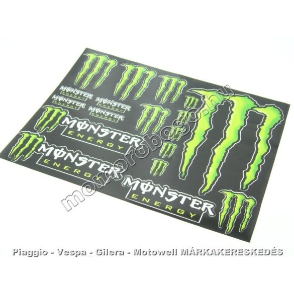  Monster Energy Matrica Szett - Nagy A3 (297*420)