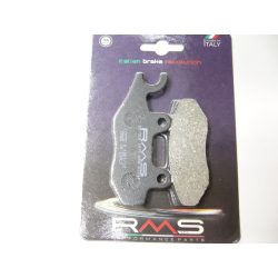   Motor Fékbetét Honda Nsr 50-80 R 93- / Suzuki Burgman 07- Jobb / Yamaha Tzr 50 90-02 / Tzr 80 96-98 / Tzr 125 87- / Ybr 250 07- / Triumph Trophy 900-1000-1200 91-95 (Első) - Rms