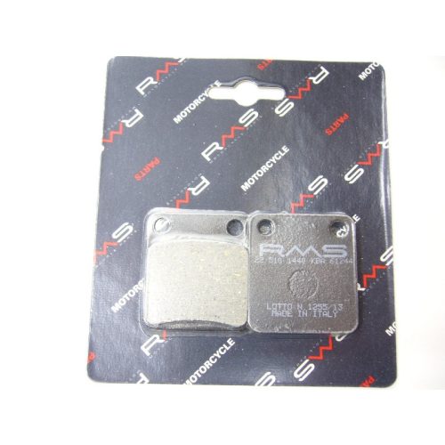 RMS - Fékbetét Honda Dio AF25 / AF28 / AF35 / GP 50 Dio / SR 50 Dio / Super Dio SR-ZX / XR 50 Dio BajA / ZX DIO 50 / Sym Fancy 50 95- (első) Honda CRM 50 88- / CRM 80 93- / CB 125 83- / CG 125-150 04- / FJS 400 06- / FJS 600 01- / Suzuki TS  1