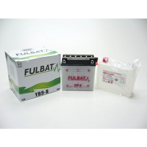Fulbat - Akkumulátor Yb9-B+Sav (12V-9Ah)