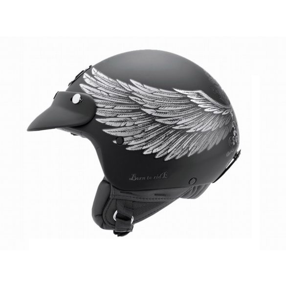 Nyitott Bukósisak Nexx Sx60 Eagle Rider Matt Fekete / Ezüst 