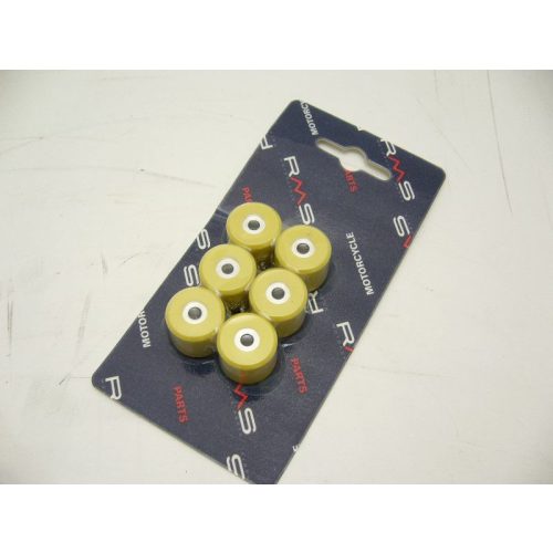 RMS - Görgő Szett 19*17*10,0gr / Piaggio Fly 125 4T 3V IE EU3 10- / Vespa LX 125 4T 3V IE Touring 13- / Vespa 946 125 4T 3V 12-13 / Fly 150 05-11 / Liberty 150 01-02 / Liberty 150 4T Moc 09-10 / Vespa ET4 150 99-02 / Vespa LX 150 09-11