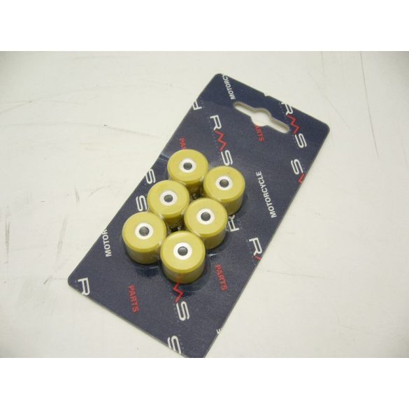 RMS - Görgő Szett 19*17*10,0gr / Piaggio Fly 125 4T 3V IE EU3 10- / Vespa LX 125 4T 3V IE Touring 13- / Vespa 946 125 4T 3V 12-13 / Fly 150 05-11 / Liberty 150 01-02 / Liberty 150 4T Moc 09-10 / Vespa ET4 150 99-02 / Vespa LX 150 09-11
