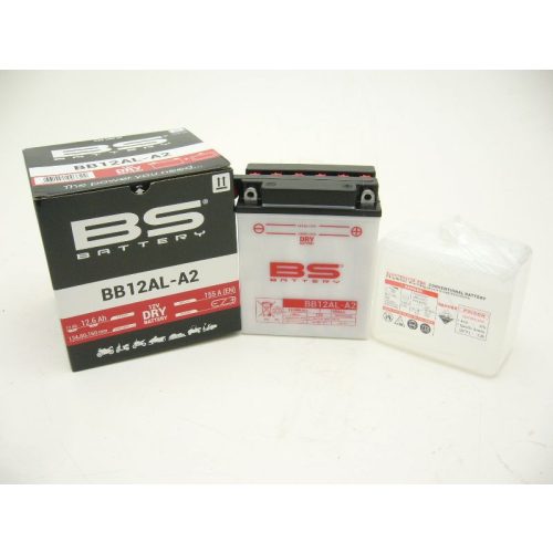 Bs - Akkumulátor Yb12Al-A2+Sav (12V-12Ah) / Bb12Al-A2