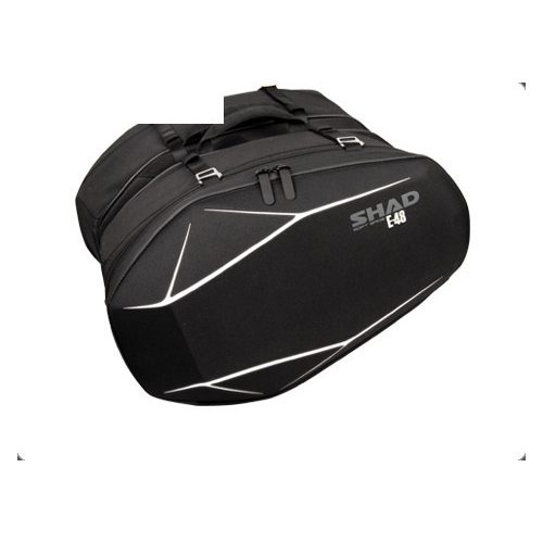 Shad - Nyeregtáska 52L Fekete E48 Sport