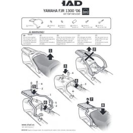 Shad - Csomagtartó Yamaha Fjr 1300 2006-2018