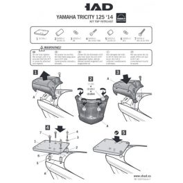 Shad - Csomagtartó Yamaha Tricity 125 2014-18