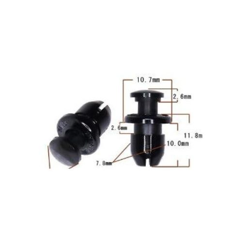 Rms - Műanyag Rögzítő Patent / Bolha Honda Cb 250 / Vt 750 / Cbr 600 / Cbr 900 / Cbr 1000 / Nt 700 / Gl 1800 / Nc 700 / Nc 750