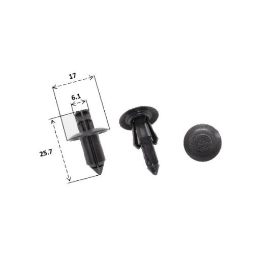 Rms - Műanyag Rögzítő Patent / Bolha Suzuki Burgman 125-200-400-650 / Gsr 750 / Gsx 750 / Gsf 650 / Gsf 1200 / Gsx-R 600-750-1000 / Dl 650