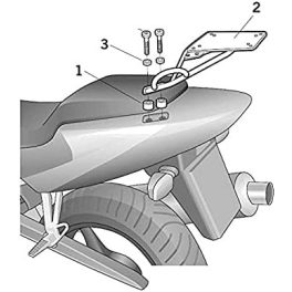 SHAD - CSOMAGTARTÓ HONDA CBR 600F 2001-2008