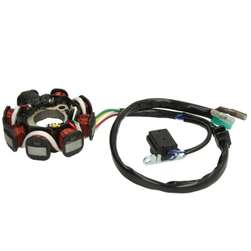 MCN - GYÚJTÁSALAPLAP-ÁLLÓRÉSZ KÍNAI GY6-125 4T / GY6-150 4T / KYMCO 125 4T / KYMCO 150 4T / 8 TEKERCS