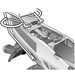 SHAD - CSOMAGTARTÓ SUZUKI GS 500 2001-