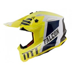 Cross sisak MT Falcon Warrior A3 Neonfekete / Fehér