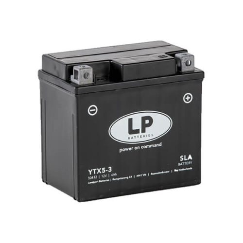LP - AKKUMULÁTOR YTX5-3 SLA ( YTX5L-BS )(12V-4AH-50A)