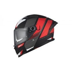   Zárt bukósisak MT Braker SV Chento B5 matt fekete/fehér/piros