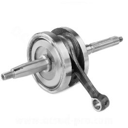   TNT - Főtengely - Aprilia Scarabeo 50 RST 06-17 ( 4T-2V / 4T-4V ) / Aprilia Sportcity 50 ONE 08-11 / Aprilia SR 50 Motard Air 13-21 / Piaggio Fly 50 4T-2V / 4T-4V / Liberty 50 4T  A csapágy belső átmérője A Variátor oldalon: 20,00mm 