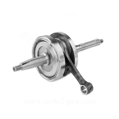 TNT - Főtengely - Aprilia Scarabeo 50 RST 06-17 ( 4T-2V / 4T-4V ) / Aprilia Sportcity 50 ONE 08-11 / Aprilia SR 50 Motard Air 13-21 / Piaggio Fly 50 4T-2V / 4T-4V / Liberty 50 4T  A csapágy belső átmérője A Variátor oldalon: 20,00mm 