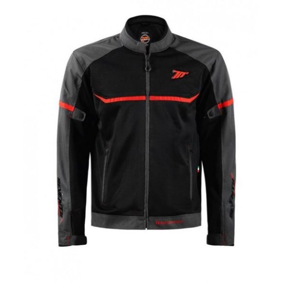 SEVENTY DEGREES - KABÁT SD-JR30.1 FÉRFI RACING NYÁRI FEKETE / PIROS 2XL
