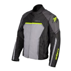   SEVENTY DEGREES - KABÁT SD-JR65 PISTON FÉRFI RACING NÉGYÉVSZAKOS FEKETE / SZÜRKE / NEONSÁRGA S