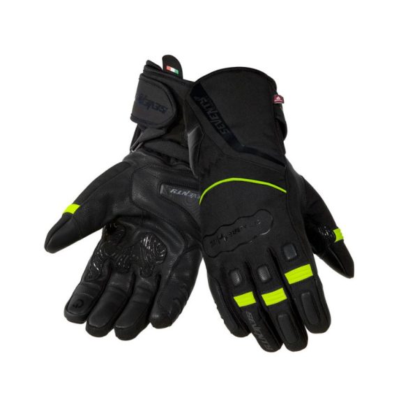 SEVENTY DEGREES - KESZTYŰ SD-T7 FÉRFI GOBI NÉGYÉVSZAKOS FEKETE / NEONSÁRGA XL
