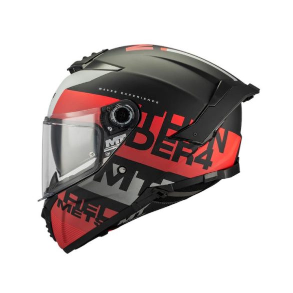 MT - BUKÓSISAK THUNDER 4 SV WAVES B5 MATT FEKETE / PIROS / SZÜRKE L:59-60 cm (22.06)