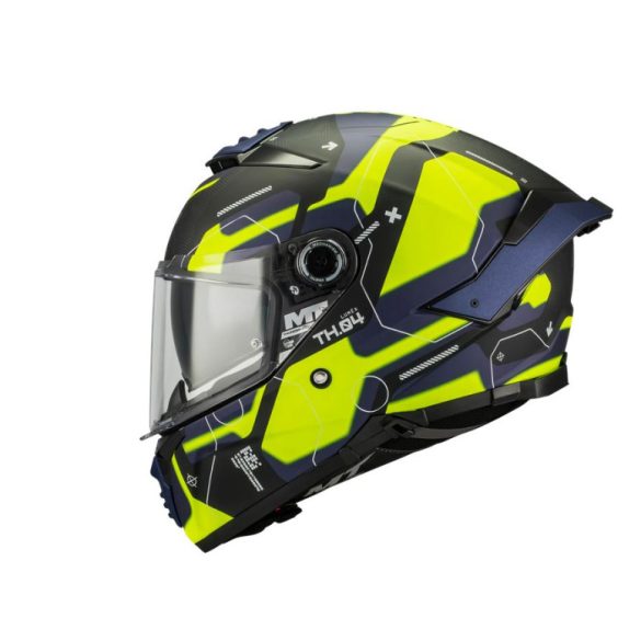 MT - BUKÓSISAK THUNDER 4 SV LUMEX B27 MATT FEKETE / NEONSÁRGA / KÉK XS:53-54 cm (22.06)