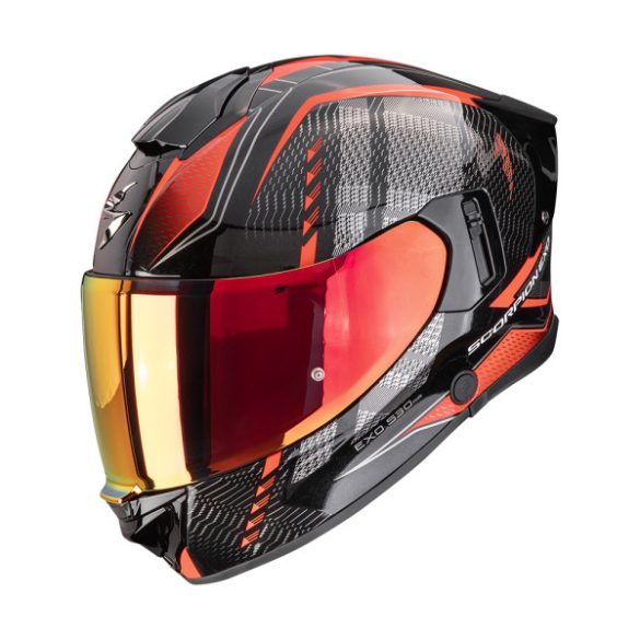 SCORPION - BUKÓSISAK EXO-530 AIR THERAS Metallic Black-Red XL