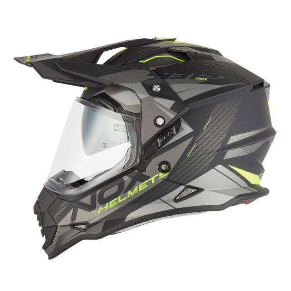 NOX - BUKÓSISAK N312 TRAIL MATT FEKETE / NEONSÁRGA XL:61-62 cm (22.06)