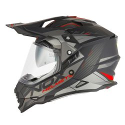   NOX - BUKÓSISAK N312 TRAIL MATT FEKETE / PIROS S:55-56 cm (22.06)