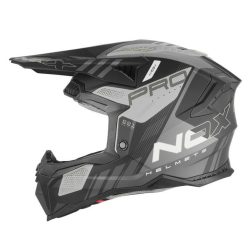   NOX - BUKÓSISAK N634 STORM MATT FEKETE / EZÜST S:55-56 cm (22.06)