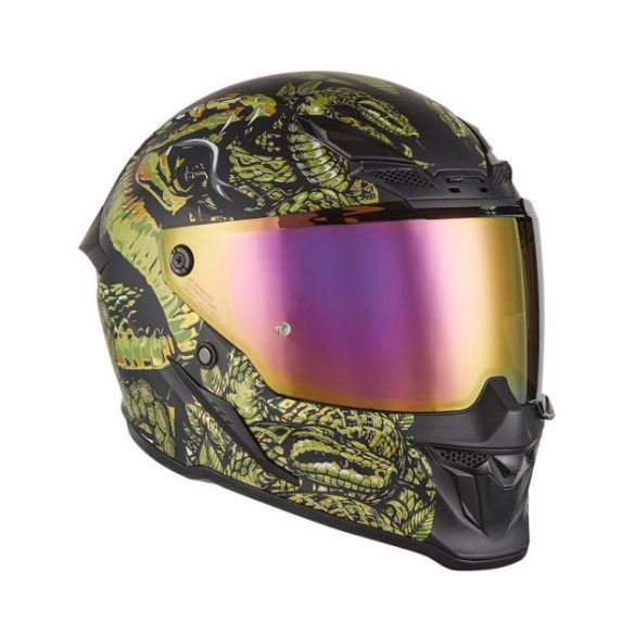 NOX - BUKÓSISAK EXKLUSIV GOLIATH MATT FEKETE / ARANY XL:61-62 cm (22.06) / AJÁNDÉK SÖTÉT PLEXIVEL