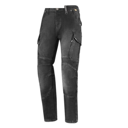 Seca Square II Short Washed motoros farmernadrág férfi - fekete