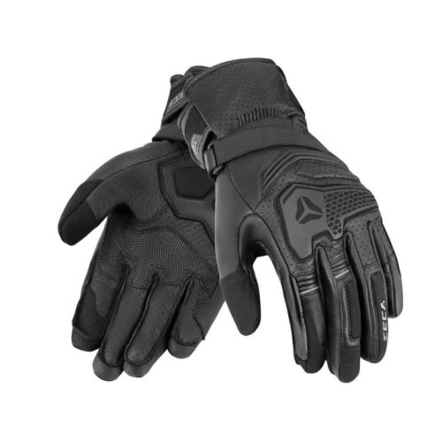 seca-journey-iii-motoros-kesztyu-ferfi-nyari-fekete-3xl