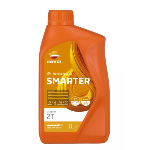 Repsol Smarter Scooter 2T motor olaj  - 1 Liter
