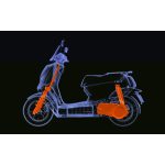 Z-Tech ZT-40 elektromos robogó 6000W 72V 2 X 20Ah