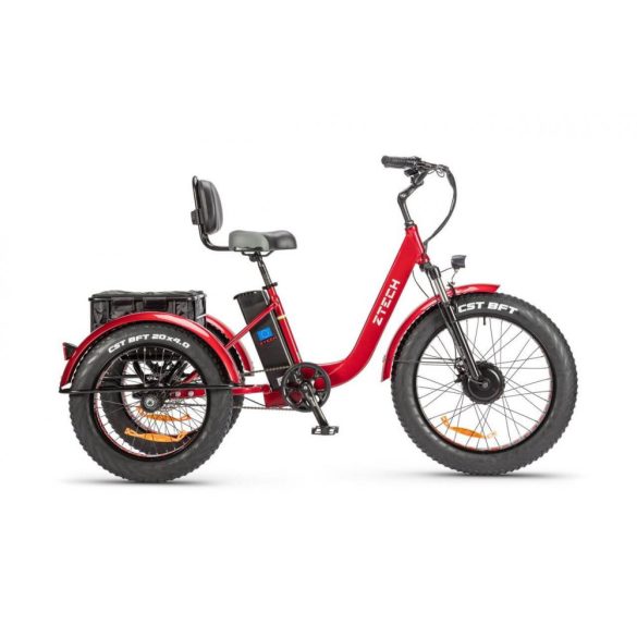 Z-Tech ZT-80B Mini Trailer elektromos tricikli 250W 48V 16Ah