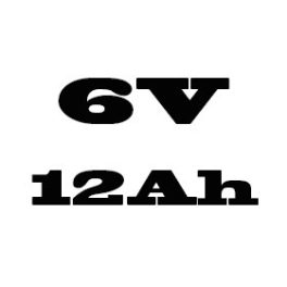 6v 12ah akkumulátor