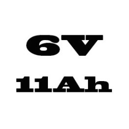 6v 11ah akkumulátor